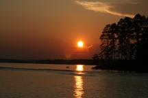 DeGray Lake sunset